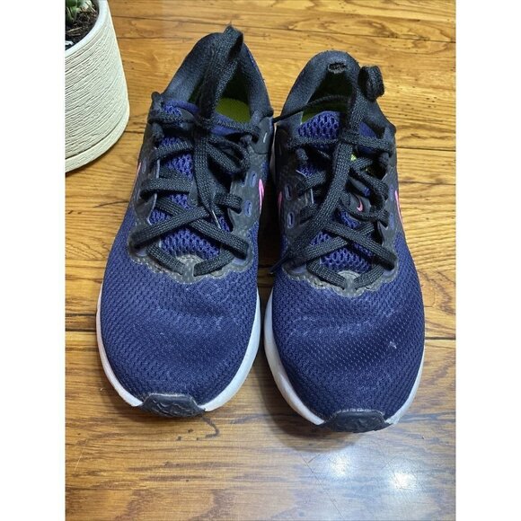 nike Renew Ride 2 CU3508-401 Blackened Blue/Pink Glow-Black Sz 6.5 - Picture 3 of 9